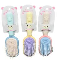 Outil de coiffure de brosse de massage à coussin d'air de qualité professionnelle pour cheveux bouclés avec poignée en caoutchouc confortable soulagement du cuir chevelu à usage domestique