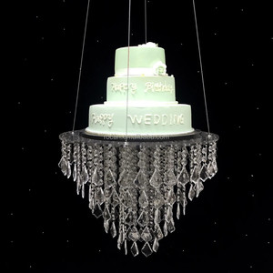 Candelabro <span class=keywords><strong>de</strong></span> cuentas <span class=keywords><strong>de</strong></span> cristal Diamante suspendido colgante soporte para <span class=keywords><strong>pastel</strong></span> columpio <span class=keywords><strong>pastel</strong></span> acrílico <span class=keywords><strong>pastel</strong></span> plato Topper decoración nupcial <span class=keywords><strong>de</strong></span> la boda - Product Image 3