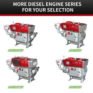 Générateur diesel monocylindre à démarrage électrique, refroidi par eau, exporté dans le monde entier, longue durée de vie, y compris pompe moteur - Product Image 6
