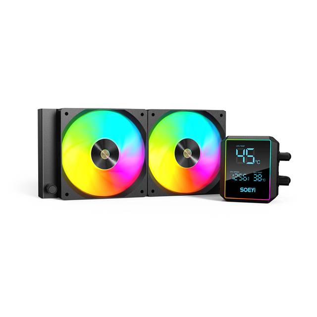 SOEYI OEM ODM Aio Cpu Water Cooler Para Cpu Wholesales 240mm Liquid Cooler with Factory Supply