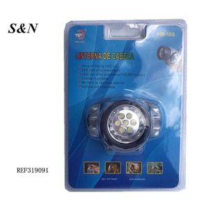 Linterna frontal LED con pilas LED de 4x1,5 V AAA, recargable, para acampar al aire libre y senderismo - Product Image 3