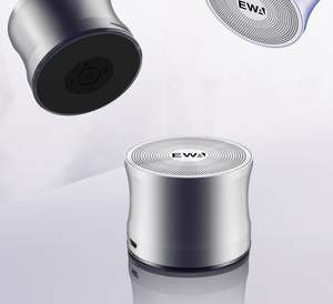 Haut-parleur Bluetooth TWS EWA A109Pro en vente flash, haut-parleur en métal 5W, TF AUX, basses puissantes, mini boîte à son audio avec boîte en cristal pour la musique - Product Image 2