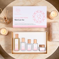 Kit de Soins Réparateurs pour Peaux Sensibles Abîmées par les Stéroïdes, Apaisant les Rougeurs, à base d'Oligopeptide-1 Fermenté, d'Oligopeptide-3 et de PDRN d'ADN de Saumon