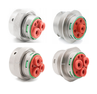 Connecteurs circulaires de la série métallique Amphenol AHDP /AHDM d'origine à 6/7/8/9/14/16/18/19/20/21/23/27/29/31/47 broches pour camions lourds