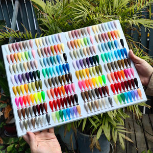 Kit de vernis <span class=keywords><strong>à</strong></span> <span class=keywords><strong>ongles</strong></span> en gel en boîte, marque privée, fabricant de gel UV végétalien, sans HEMA, sans TPO, gel 3-en-1 longue tenue en une étape - Product Image 5