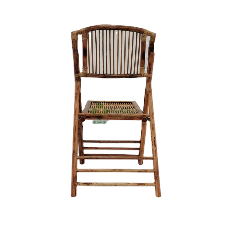 natural bamboo folding chairs for outdoor and dining room