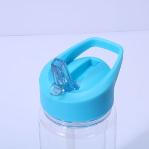 Bouteille d'<span class=keywords><strong>eau</strong></span> transparente élégante et portable avec paille intégrée, anti-fuite, en PC, grande capacité, idéale pour l'entraînement et les trajets quotidiens - Product Image 3