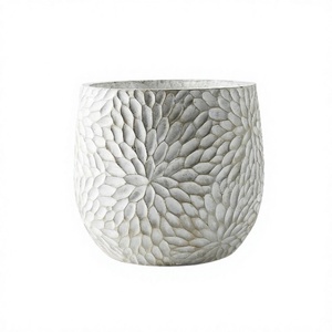 Maceta de jardín para exteriores de Vietnam, maceta ligera de cerámica de terracota con material de arcilla de fibra, estilo de uso del suelo - Product Image 1
