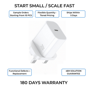 Carregador Rápido Compacto YG73 com Plugue UK PD20W, Mini PC 110-240V para Telefone e Tablet, Universal para Viagens e Uso Doméstico - Product Image 5