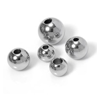 Boules en acier inoxydable 1in avec trou boule creuse en acier inoxydable qualité alimentaire 6mm 8mm 10mm billes en acier inoxydable 316 fo