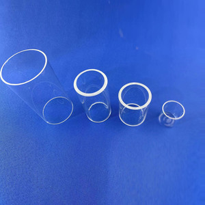 Tube en verre de quartz transparent, tube en silice fondue en forme de U, sur mesure pour brûleur à huile - Product Image 5
