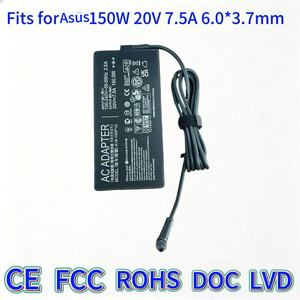 ASUS TUF Gaming FX95D FA706 ASUS 150W 20V 7.5A Evrensel <span class=keywords><strong>DC</strong></span> Yedek Laptop Şarj Cihazı OTP Korumalı Güç Kaynağı - Product Image 1
