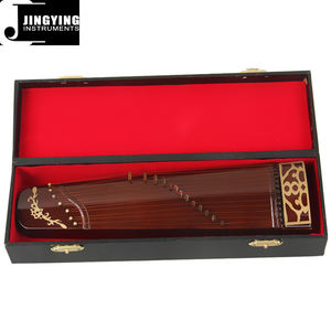 Modèle de mini guzheng en bois fait à la main Jingying Music 2024, plusieurs tailles, décoration d'intérieur, instrument, cadeau - Product Image 6