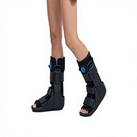 Botte orthopédique gonflable avec coussin d'air pour la rééducation des blessures au pied et le soutien des entorses de la cheville