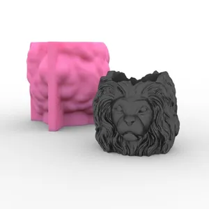 Силиконовая форма в форме льва