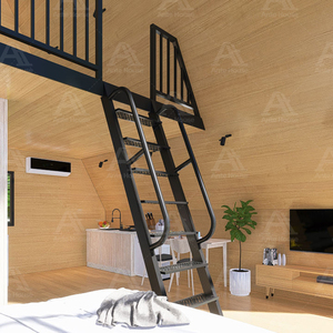 โครงเหล็กอ่อน3ห้องนอนสำเร็จรูปโครงห้องโดยสารยายบ้านแบนสำเร็จรูปบ้านดูเพล็กซ์หลายครอบครัวบ้านวิลล่าหรูหรา - Product Image 5