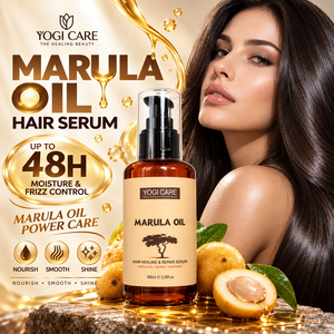 YOGI Huile capillaire réparatrice 100% hydratante aux herbes, Sérum capillaire à l'huile de Marula, Producteur - Product Image 1