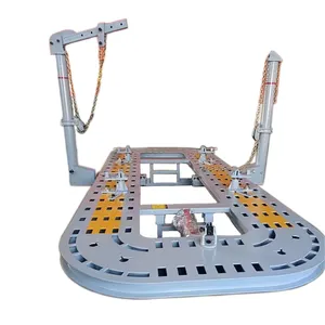 Banco De Reparo De Colisão Do Corpo Do Carro Com 2/3 Puxando Torres AL-600 Auto Body Frame Máquina Chassis Do Carro Endireitamento Banco