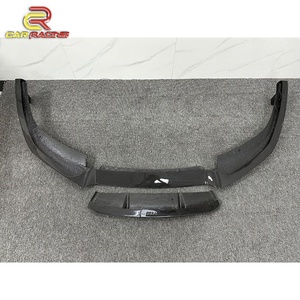 ลิ้นกันชนหน้าคาร์บอนไฟเบอร์แบบแห้งสำหรับรถยนต์แลมโบ ฮูราแคน LP580 ปี 2014-2018 ชุดแต่งคาร์บอนดิฟฟิวเซอร์หน้าแบบแยกส่วน - Product Image 6