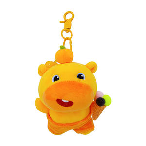 Duai Collaboration Véritable Capybara Lulu Peluche Pendentif Sac Porte-clés Lavé Technique Étudiant Ornement Cadeau PP Coton Ours Stress - Product Image 5