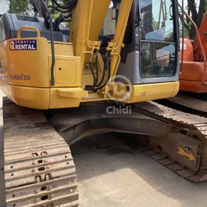 Excavadora hidráulica sobre orugas KOMATSU PC128US usada, motor original japonés de 13 toneladas y motor Mini excavadora de buena calidad - Product Image 3