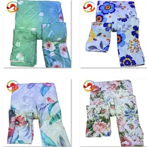 Conjunto de lençóis de marca casa, lençóis de cama, lençóis de flores, lençóis planos, lençóis macios e quentes, 4 peças