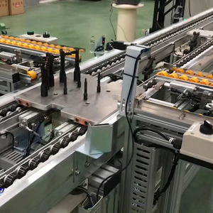 Double Speed Chain Conveyor with Elevator Module for Vertical Tray Transfer between Multi-Level Conveyors in Automated Factories - Product Image 1