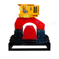 Compacteur hydraulique vibrant de plat d'excavatrice de sol concret à haute fréquence de JT à vendre