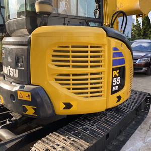 Mini pelle Komatsu PC55 d'occasion, 5,5 tonnes, 2023, 99% neuve, excavatrice sur chenilles Komatsu PC50 55 56 60 en vente chaude - Product Image 5