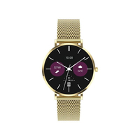 Montre connectée T8 compacte pour femme, bracelet en acier inoxydable, longue autonomie, moniteur de santé AMOLED avec plus de 170 modes sportifs – Vente chaude directe usine