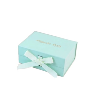 Cajas Plegables de Lujo Biodegradables Personalizadas para Pelucas, con Cinta Magnética, en Forma de Libro, de Cartón Cuadrado, para Joyería y Regalos - Product Image 1