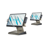 Systèmes de point de vente (PDV) haute performance à double écran, écran tactile capacitif Windows, double écran tactile, tout-en-un, point de vente