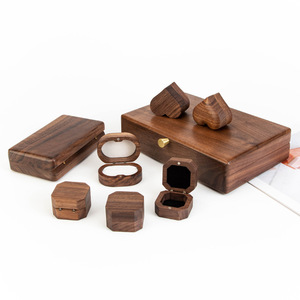Service de gravure sur mesure de boîtes cadeaux en bois CNC de précision, gravure de logo 3D, bois de noyer massif, vente en gros, OEM, ODM, usine - Product Image 2