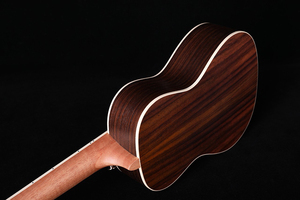 Ukulele de concert 24 pouces et ukulele ténor 26 pouces à prix d'usine, avec table en épicéa massif et dos en palissandre, pour enfant, modèle Caesar US-C40 - Product Image 5