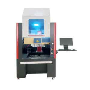 Máquinas de marcação a laser CO2/ Preço da máquina de gravação a laser de couro/ Tubo de metal CO2 Rf