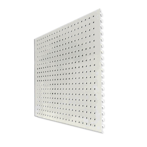 Vente au détail/OEM/Odm 30/60 fond de panier perforé 500H * 1200W présentoirs en panneau perforé en acier debout pour supermarché et magasins de détail - Product Image 1
