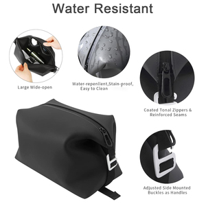 Có thể gập lại dây kéo mở rộng túi lưới không thấm nước cạo râu phụ kiện vệ sinh cá nhân Tổ Chức Phòng Tắm Túi vệ sinh cá nhân du lịch - Product Image 6