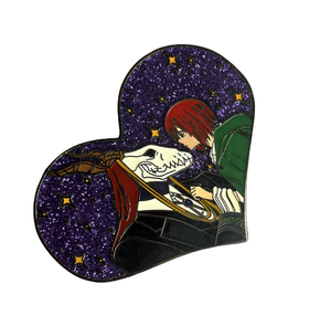 Pin de solapa brillante de la novia del anime japonés, de metal personalizado, de fábrica china, venta al por mayor - Product Image 2