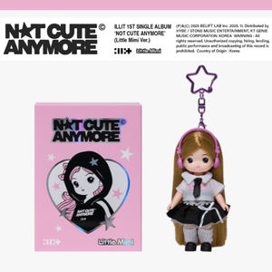 KPOP ILLIT 1er Álbum Sencillo en CD NOT CUTE ANYMORE Versión Little Mimi, Artículo Coleccionable Oficial, Bluewave, Regalo del Grupo Femenino Coreano - Product Image 6