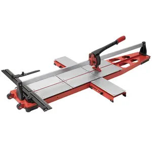 John Công Cụ 8102g-2y Hàng Đầu Chuyên Nghiệp Gạch Cắt 1220Mm/48 "Gốm & Sứ Gạch Cắt Với Cơ Sở Thép Ghi Điểm Công Cụ