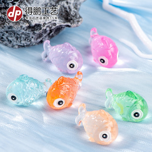 Décorations de poissons en résine Dp Mini multicolores pour la maison et le salon - Product Image 3