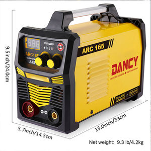 Envío Gratis Soldadora Portátil MMA ARC165 165A 110V/220V Doble Voltaje Máquina <span class=keywords><strong>de</strong></span> Soldadura Manual <span class=keywords><strong>por</strong></span> <span class=keywords><strong>Arco</strong></span> para Uso Doméstico y Bricolaje - Product Image 3