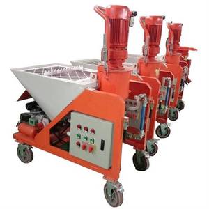 מכונת התזת טיח צמנטי עוצמתית 380V לכיסוי מהיר ואחיד של משטחים גדולים - Product Image 1