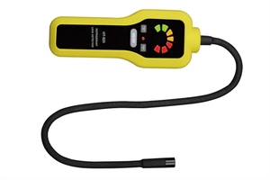 เครื่องตรวจจับการรั่วไหลของน้ำยาทำความเย็น HT-523 ราคาขายส่งดีจากโรงงาน พร้อมไฟแสดงระดับ LED 7 ดวง - Product Image 6