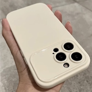 Bán Buôn Cửa Sổ Lớn TPU Silicone Trường Hợp Điện Thoại Cho Iphone 14 13Promax 11 Và 15 Màu Rắn Mềm Mại Và Bảo Vệ Di Động Trường Hợp - Product Image 2