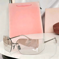 Lunettes de soleil unisexes carrées à monture intégrale avec verres polarisés dégradés en violet pour le cyclisme, la pêche et la course en extérieur, protection UV %