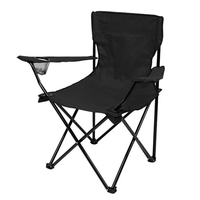 Chaise de dossier Portable Camping de loisirs avec accoudoir chaise de plage Camping chaise pliante extérieure
