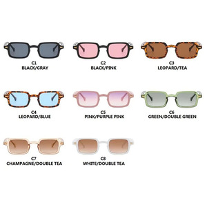 แว่นกันแดดทรงสี่เหลี่ยมทันสมัยและอินเทรนด์สำหรับถ่ายภาพกลางแจ้ง ป้องกันแสงแดด - Product Image 2