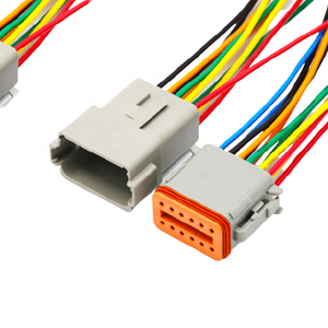 Conector Automotriz Personalizado de Fábrica Dt06-2s, Conector Impermeable Dt04-4p, Terminal de Empalme, Arnés de Cables, Tira de Conectores 3p4p6p8p1 - Product Image 4