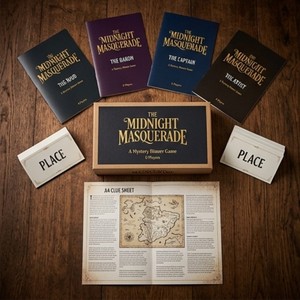 Gioco Personalizzato di Risolta con Difficoltà - Investigazione su Caso di Omicidio Non Risolto: Indizi, Prove e Risoluzione del Crimine per Adulti - Product Image 1